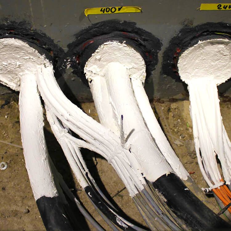 негорячая мастика для кабелей