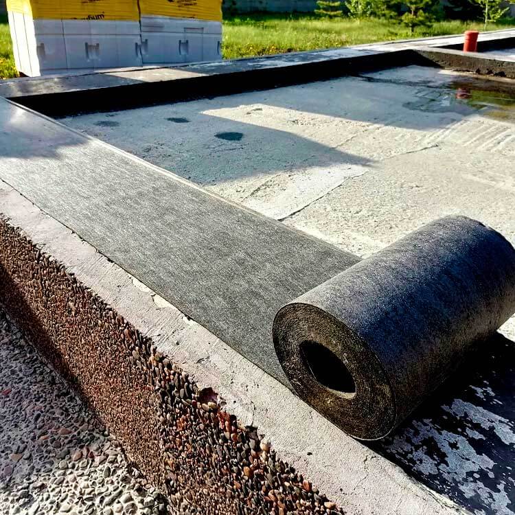 Гидроизоляция фундамента рулонными материалами